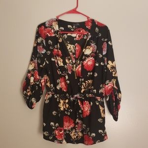 Flower-design top